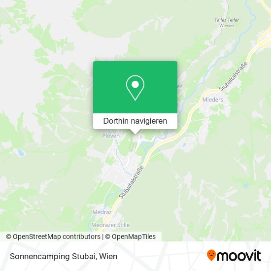 Sonnencamping Stubai Karte