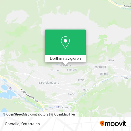 Garsella Karte