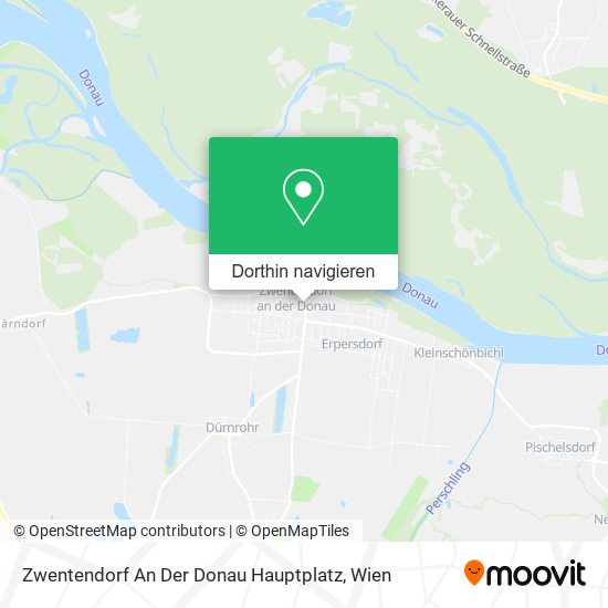 Zwentendorf An Der Donau Hauptplatz Karte