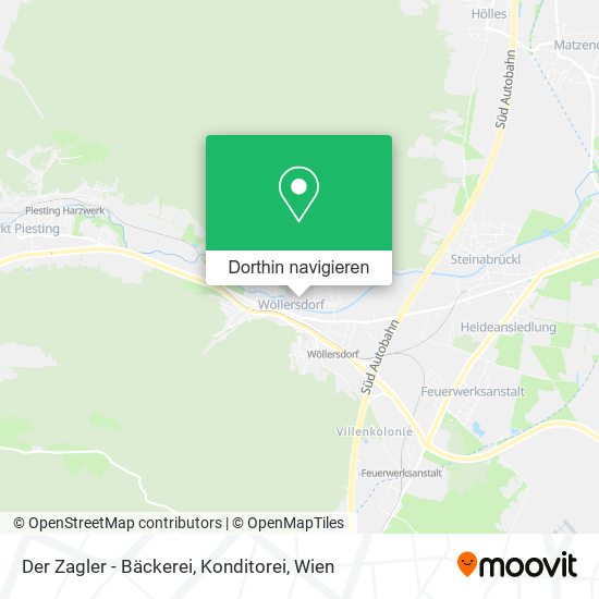 Der Zagler - Bäckerei, Konditorei Karte