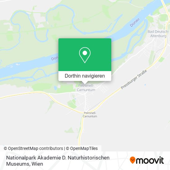 Nationalpark Akademie D. Naturhistorischen Museums Karte
