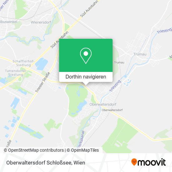 Oberwaltersdorf Schloßsee Karte