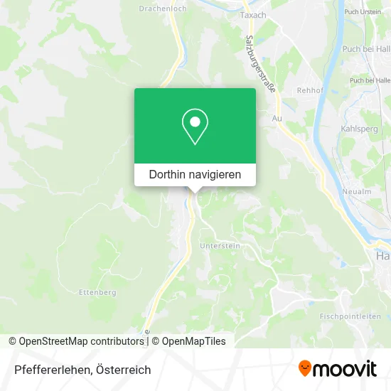Pfeffererlehen Karte