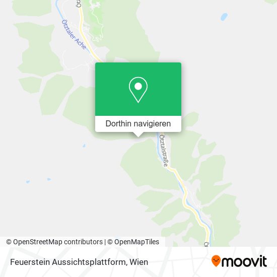 Feuerstein Aussichtsplattform Karte
