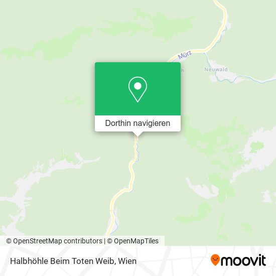 Halbhöhle Beim Toten Weib Karte
