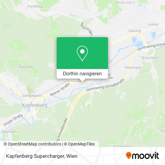 Kapfenberg Supercharger Karte