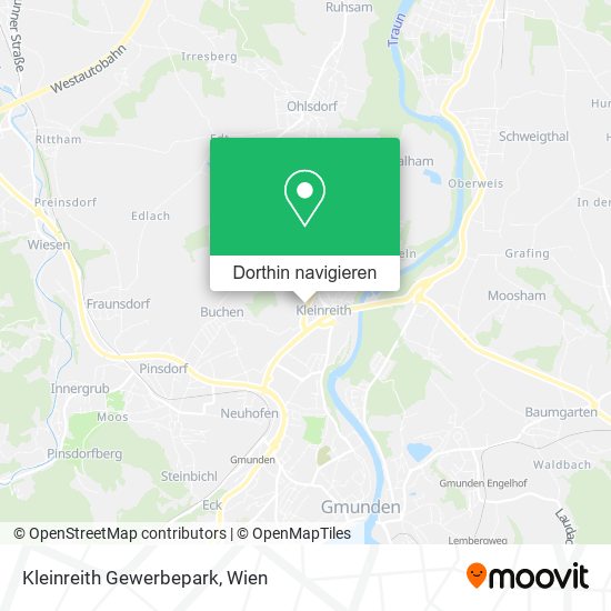 Kleinreith Gewerbepark Karte