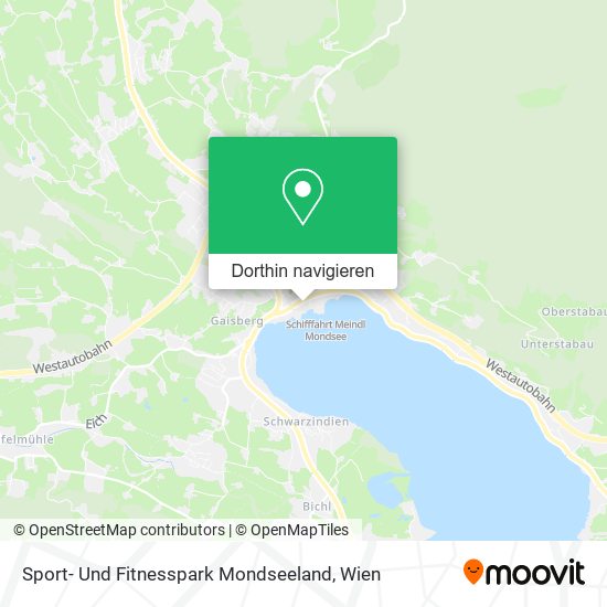 Sport- Und Fitnesspark Mondseeland Karte
