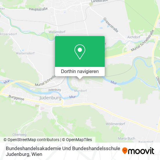 Bundeshandelsakademie Und Bundeshandelsschule Judenburg Karte