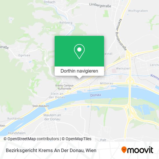 Bezirksgericht Krems An Der Donau Karte