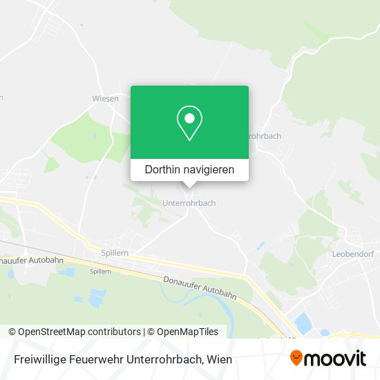 Freiwillige Feuerwehr Unterrohrbach Karte