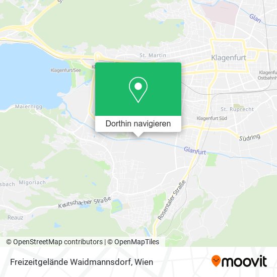 Freizeitgelände Waidmannsdorf Karte