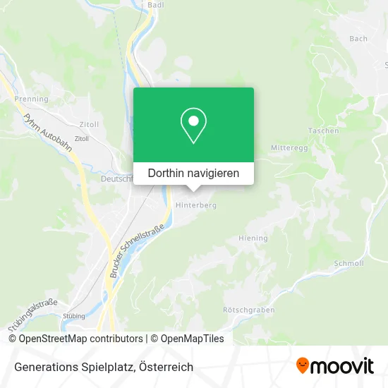 Generations Spielplatz Karte