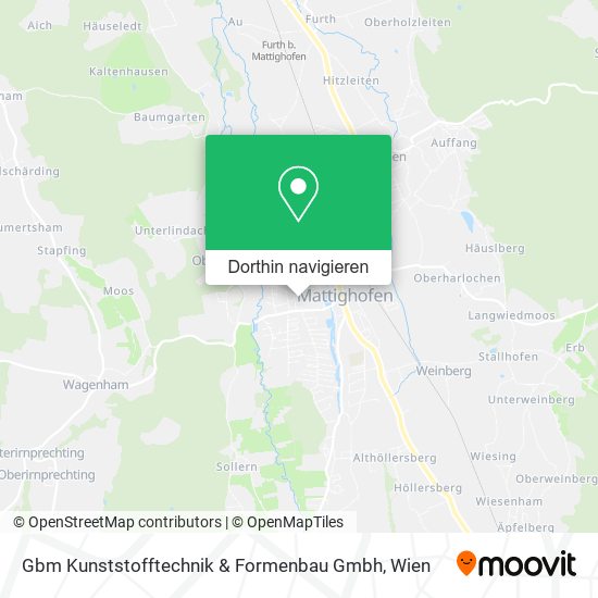 Gbm Kunststofftechnik & Formenbau Gmbh Karte