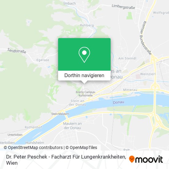 Dr. Peter Peschek - Facharzt Für Lungenkrankheiten Karte
