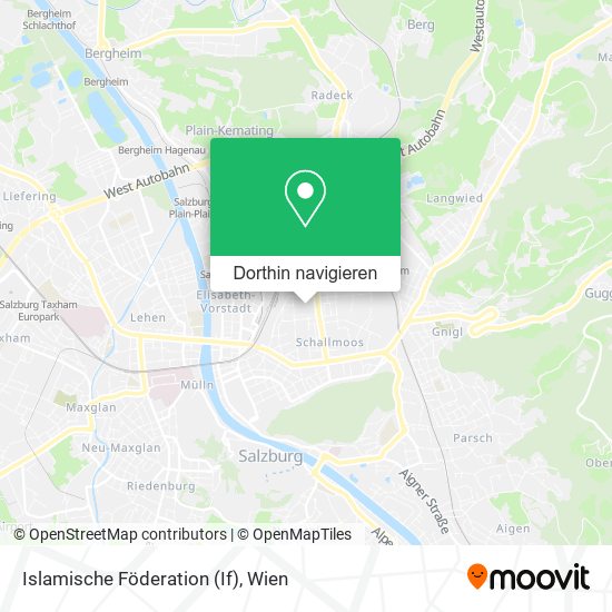 Islamische Föderation (If) Karte