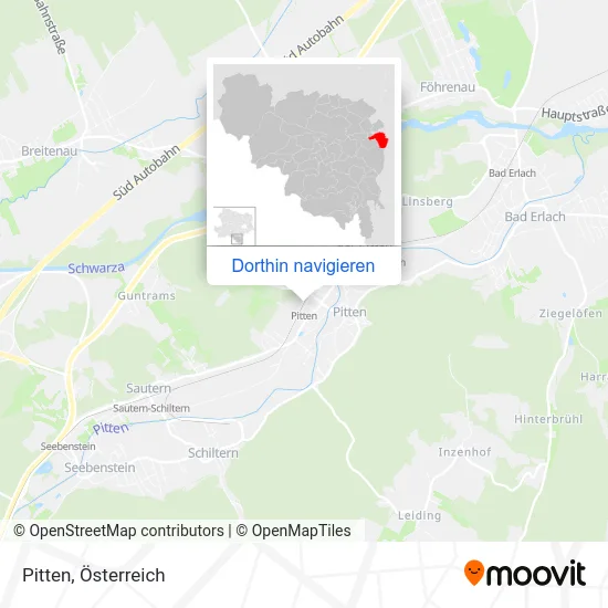 Pitten Karte