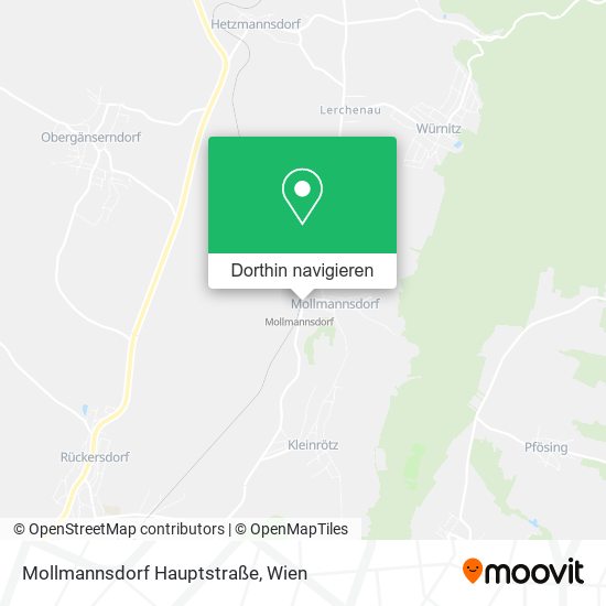 Mollmannsdorf Hauptstraße Karte
