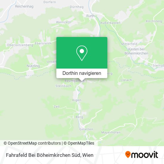 Fahrafeld Bei Böheimkirchen Süd Karte