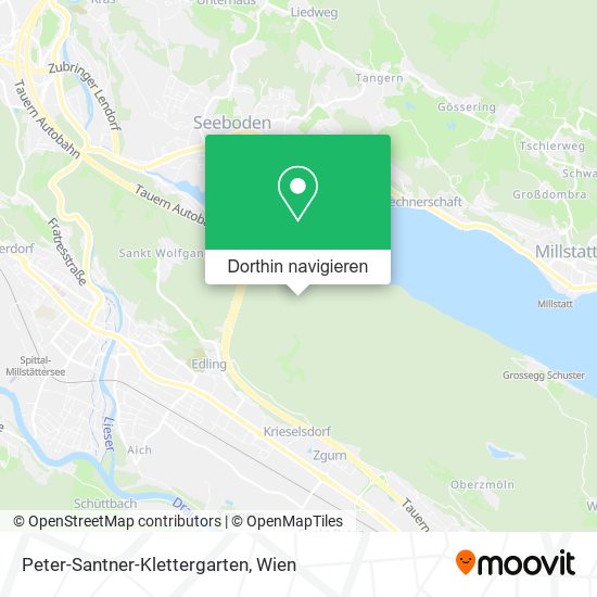Peter-Santner-Klettergarten Karte