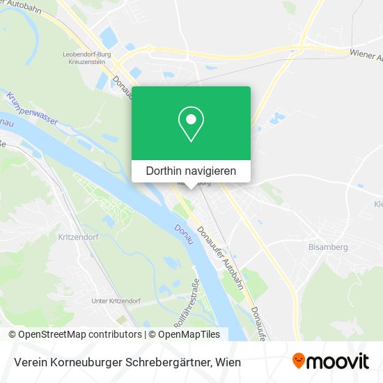 Verein Korneuburger Schrebergärtner Karte