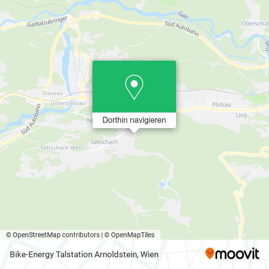 Bike-Energy Talstation Arnoldstein Karte