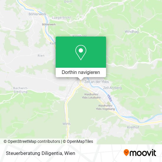 Steuerberatung Diligentia Karte