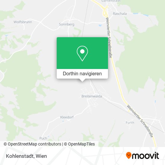 Kohlenstadt Karte
