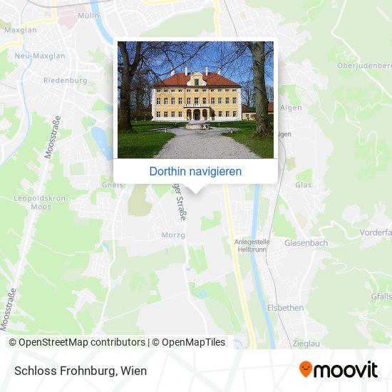 Schloss Frohnburg Karte