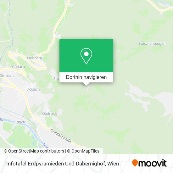 Infotafel Erdpyramieden Und Dabernighof Karte