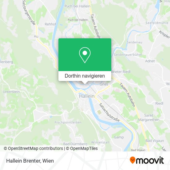 Hallein Brenter Karte