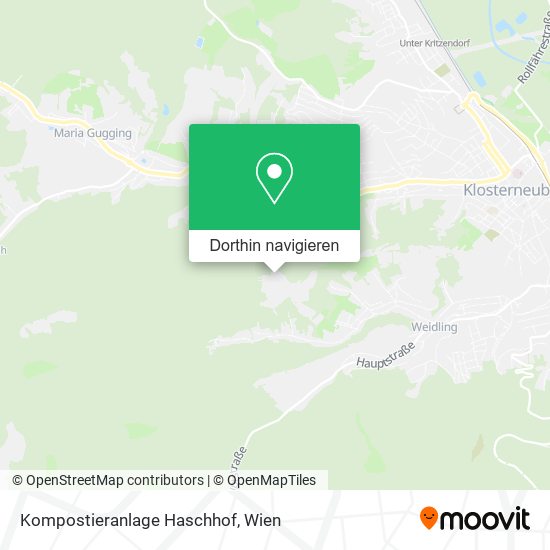 Kompostieranlage Haschhof Karte