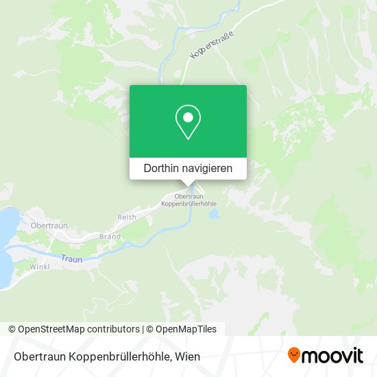 Obertraun Koppenbrüllerhöhle Karte