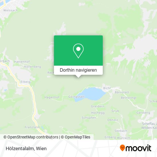 Hölzentalalm Karte