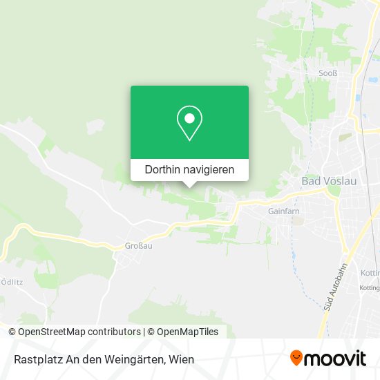 Rastplatz An den Weingärten Karte