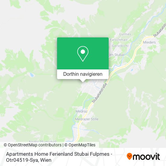 Apartments Home Ferienland Stubai Fulpmes - Otr04519-Sya Karte