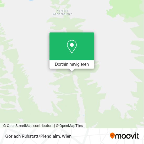 Göriach Ruhstatt/Piendlalm Karte
