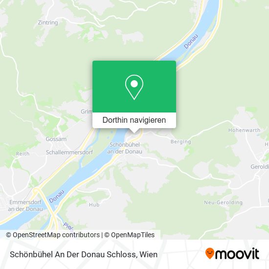 Schönbühel An Der Donau Schloss Karte