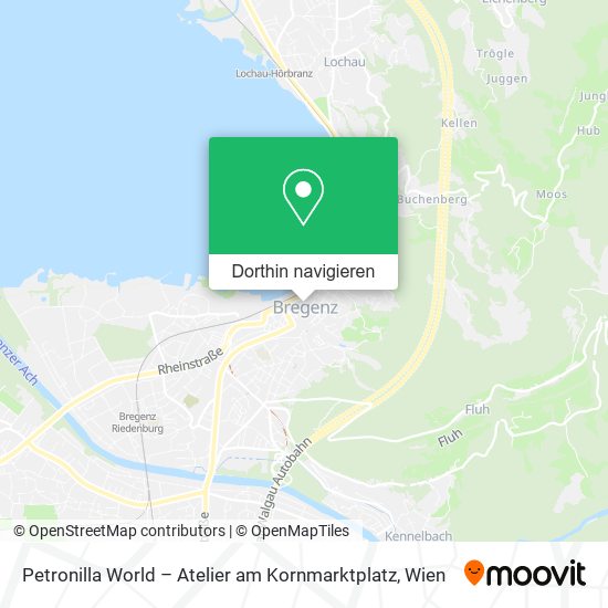 Petronilla World – Atelier am Kornmarktplatz Karte