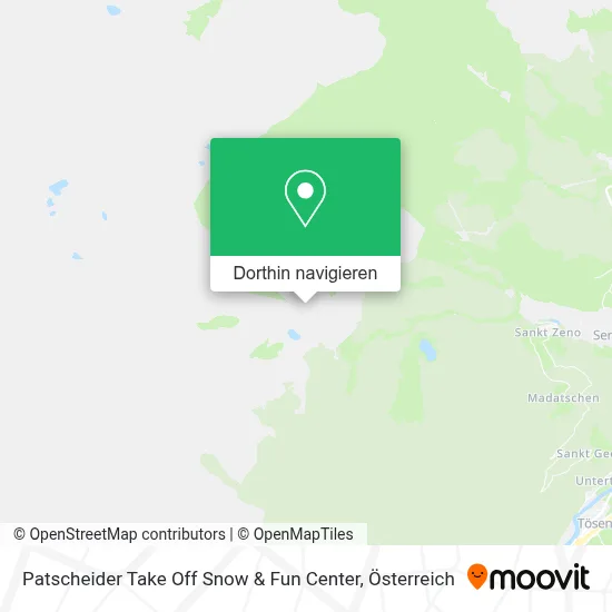 Patscheider Take Off Snow & Fun Center Karte