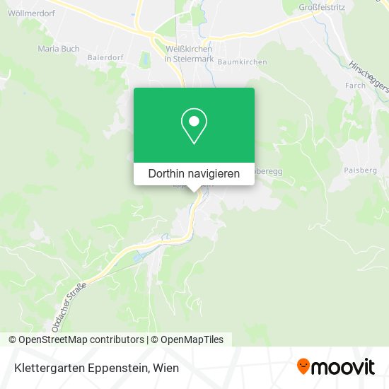 Klettergarten Eppenstein Karte