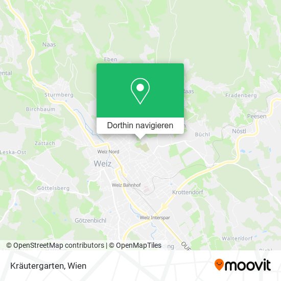 Kräutergarten Karte