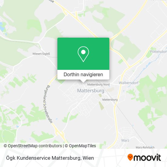 Ögk Kundenservice Mattersburg Karte