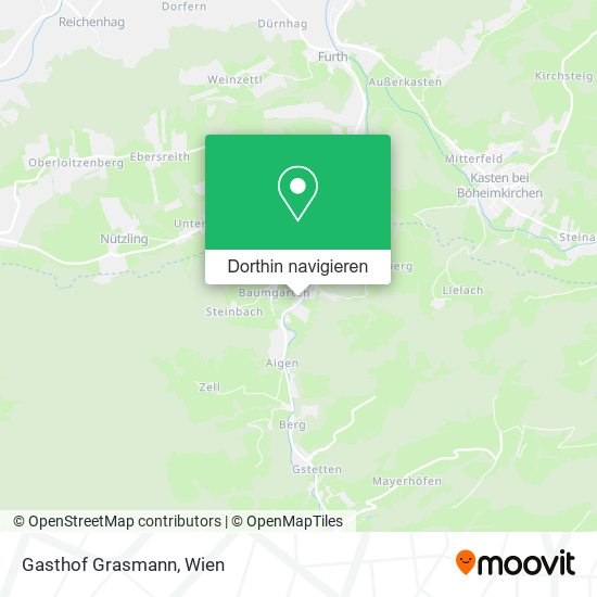 Gasthof Grasmann Karte