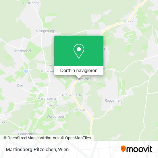 Martinsberg Pitzeichen Karte