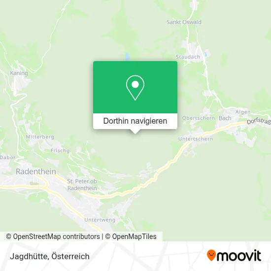 Jagdhütte Karte