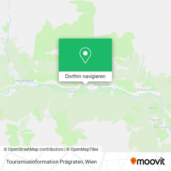Tourismusinformation Prägraten Karte