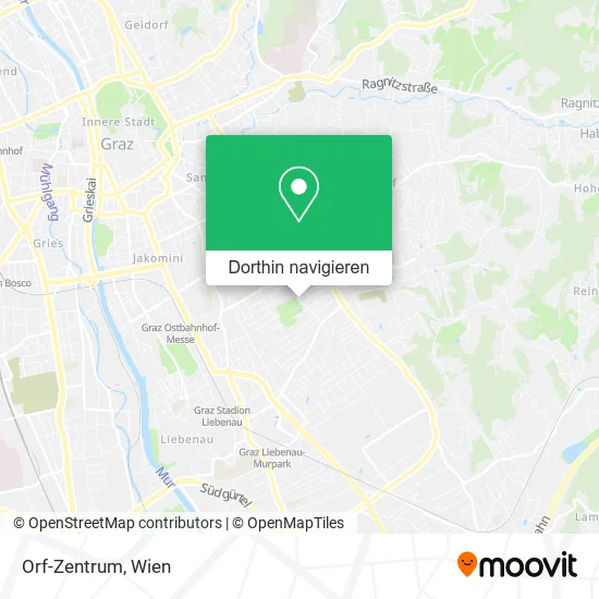 Orf-Zentrum Karte