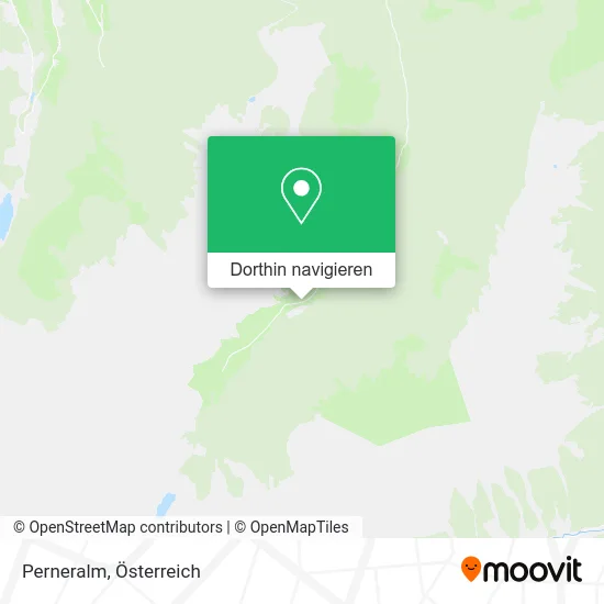 Perneralm Karte
