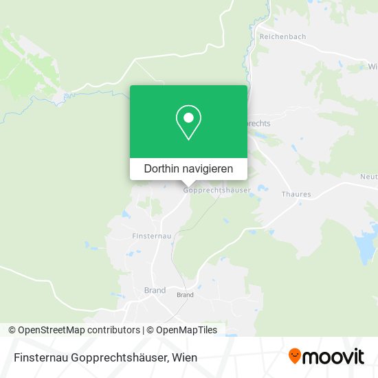 Finsternau Gopprechtshäuser Karte